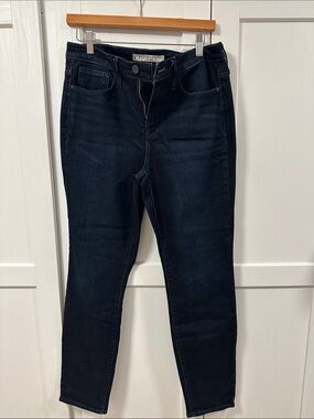 Athleta Women's Dark Indigo Skinny Jeans with Sculptek. Sz 12